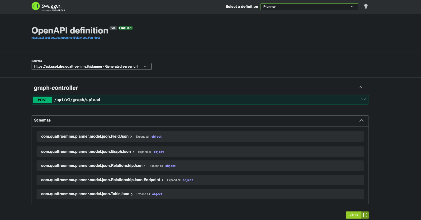 SSOT API